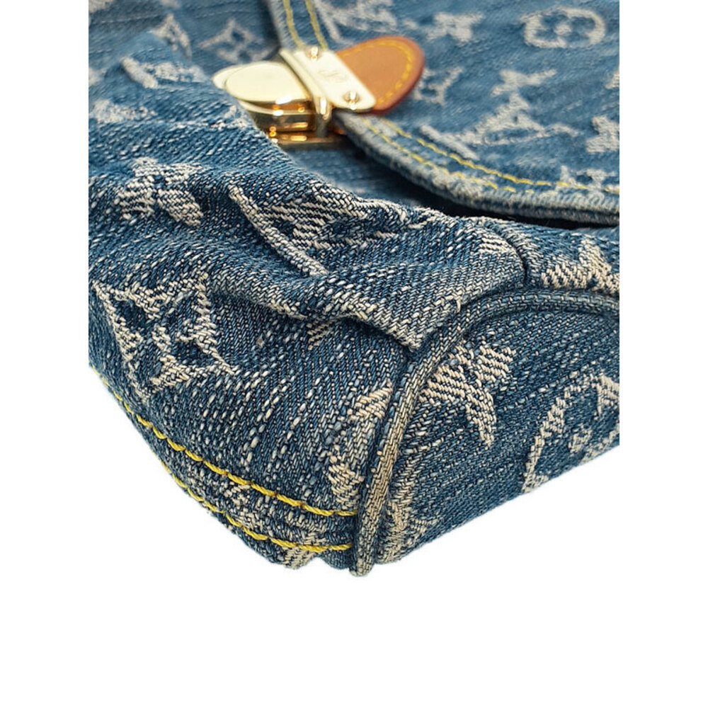 Louis Vuitton Monogram Denim Pleaty Semi Shoulder Bag - Picture 8 of 8
